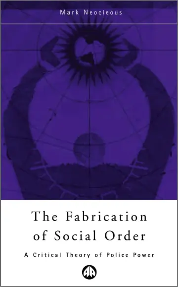 Cover of The Fabrication of Social Order