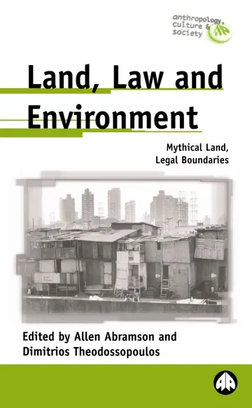 Cover of Land, Law and Environment