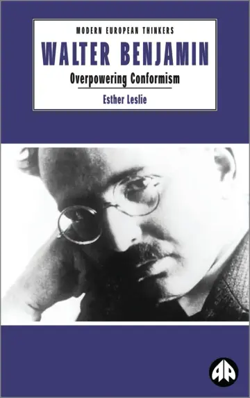Cover of Walter Benjamin