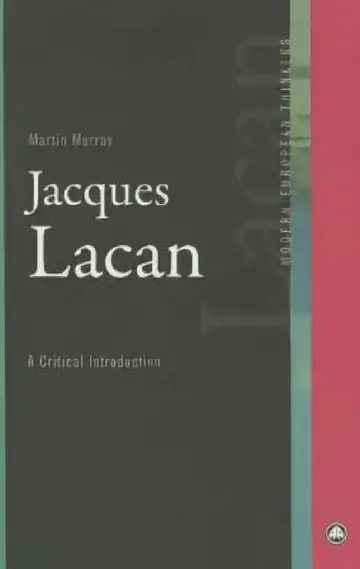 Cover of Jacques Lacan