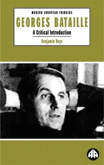 Cover of Georges Bataille