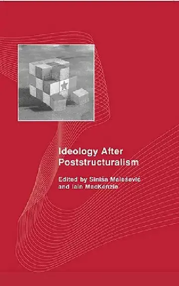 Cover of Ideology After Poststructuralism
