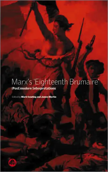 Cover of Marx's 'Eighteenth Brumaire'