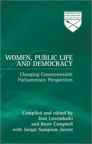 Cover of Women, Public life and Democracy