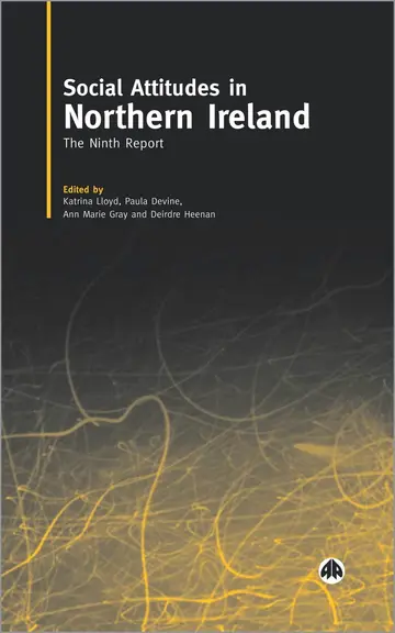 Cover of Social Attitudes in North Ireland