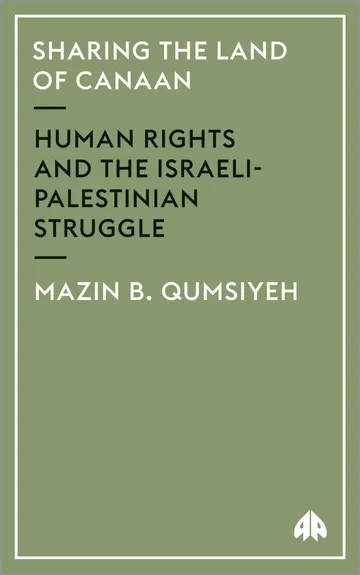 Cover of Sharing the Land of Canaan