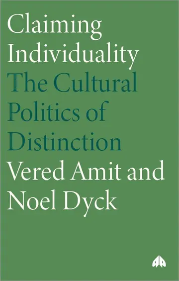 Cover of Claiming Individuality
