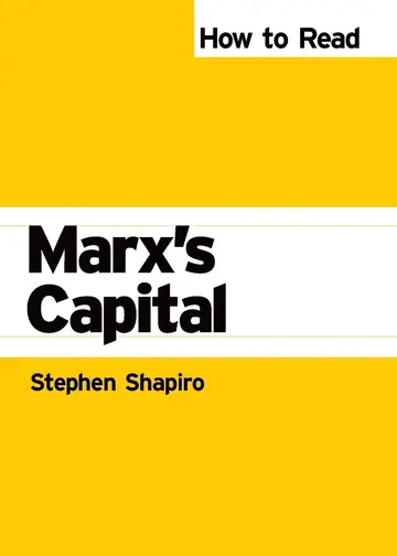 Cover of How ro Read Marx's Capital