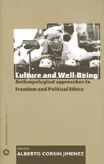 Cover of Culture and Well-Being