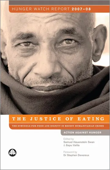 Cover of Hunger Watch Report 2007-08