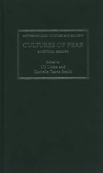 Cover of Cultures of Fear