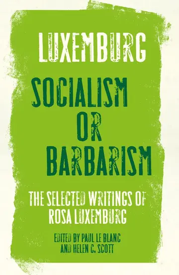 Cover of Socialism or Barbarism