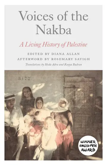 Cover of Voices of the Nakba