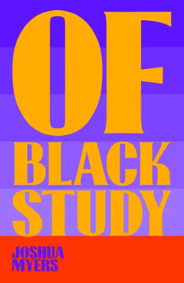 Cover of Of Black Study