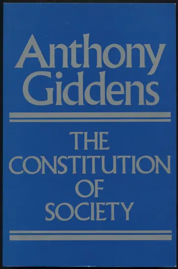 Cover of Constitution of Society