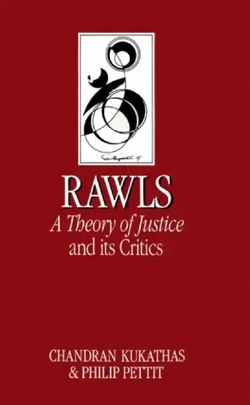 Cover of Rawls 'A Theory of Justice' and Its Critics