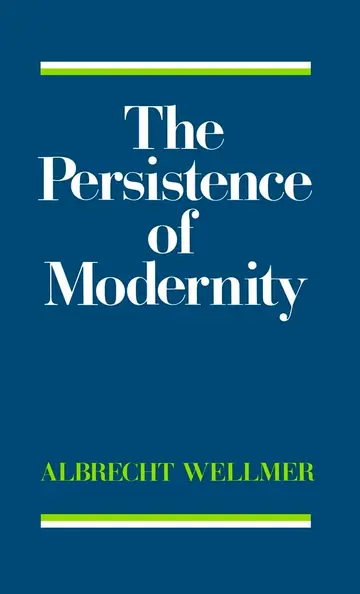 Cover of The Persistence of Modernity