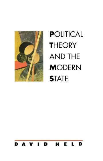 Cover of Political Theory and the Modern State