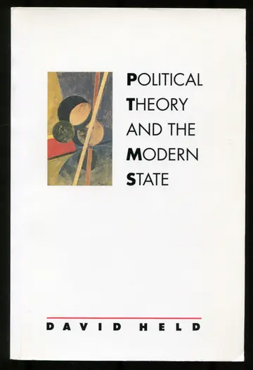 Cover of Political Theory and the Modern State