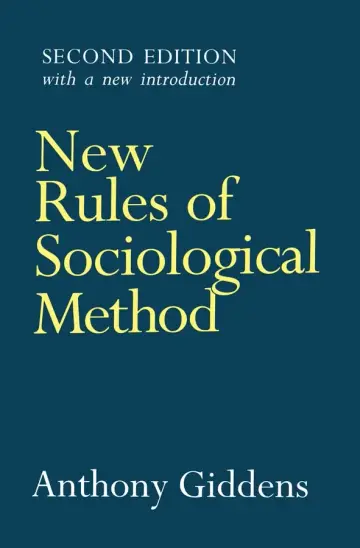 Cover of New Rules of Sociological Method