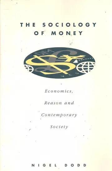 Cover of The Sociology of Money