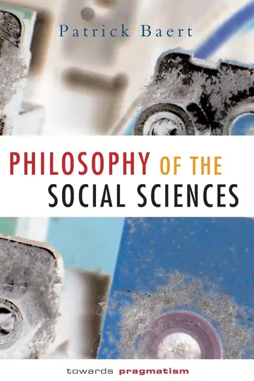 Cover of Philosophy of the Social Sciences - Towards Pragmatism