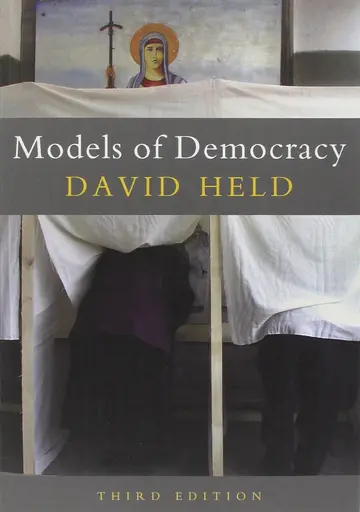 Cover of Models of Democracy