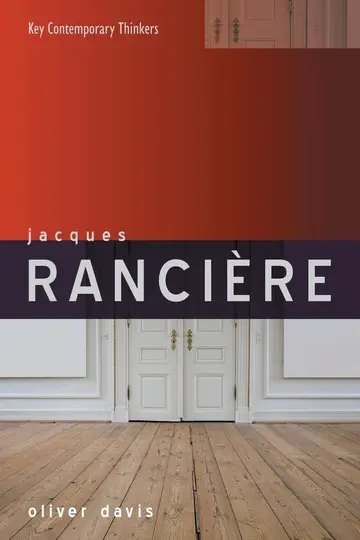Cover of Jacques Rancire