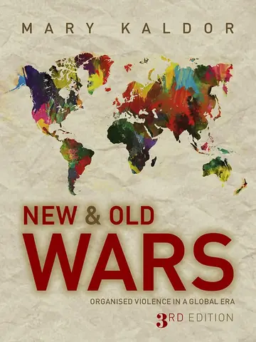 Cover of New and Old Wars - Organized Violence in a Global Era 3e