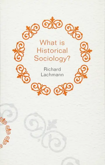 Cover of What is Historical Sociology?