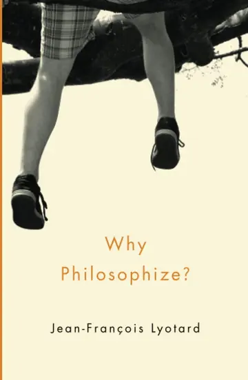 Cover of Why Philosophize?