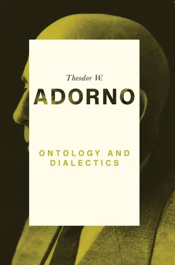 Cover of Ontology and Dialectics