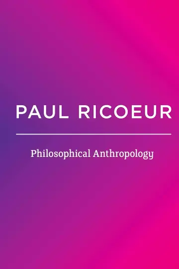 Cover of Philosophical Anthropology