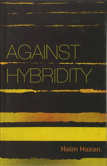 Cover of Against Hybridity