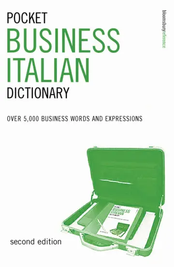 Cover of Pocket Business Italian Dictionary