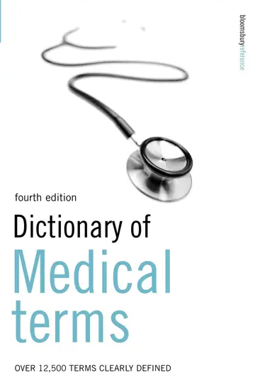 Cover of Dictionary of Medical Terms