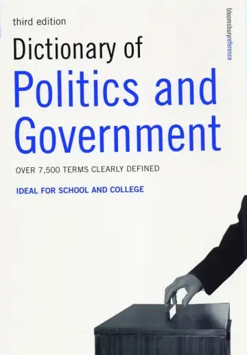 Cover of Dictionary of Politics and Government