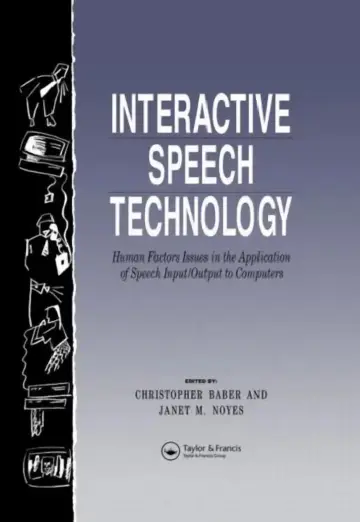 Cover of Interactive Speech Technology