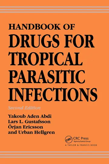 Cover of Handbook of Drugs for Tropical Parasitic Infections
