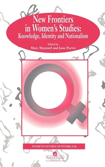 Cover of New Frontiers in Women's Studies