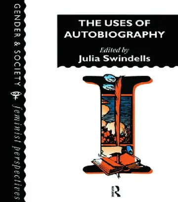 Cover of The Uses of Autobiography