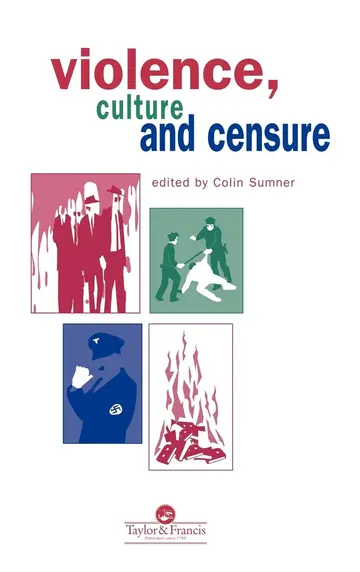 Cover of Violence, Culture and Censure