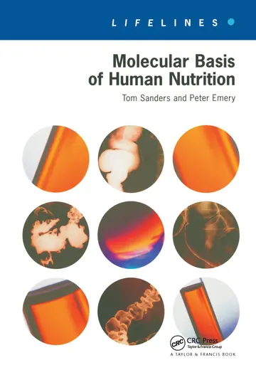 Cover of Molecular Basis of Human Nutrition (Lifelines (Taylor & Francis).)