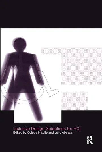 Cover of Inclusive Design Guidelines for HCI
