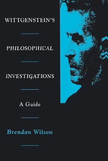Cover of Wittgenstein's Philosophical Investigations