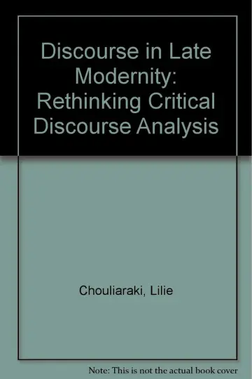 Cover of Discourse in Late Modernity