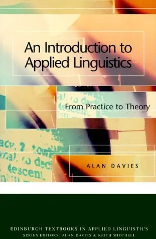 Cover of An Introduction to Applied Linguistics