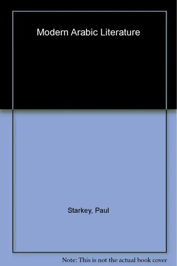 Cover of Modern Arabic Literature