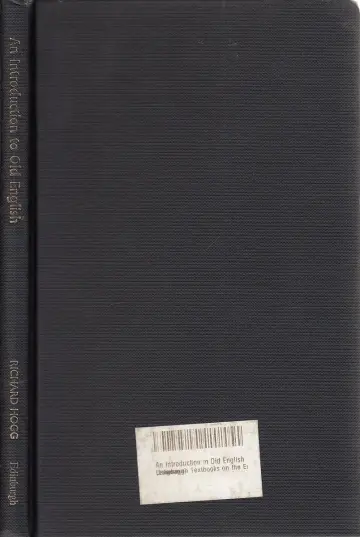 Cover of An Introduction to Old English