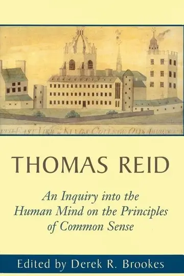 Cover of An Inquiry into the Human Mind on the Principles of Common Sense